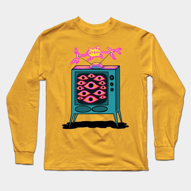 Reverse tv Long Sleeve T-Shirt by DJBboon